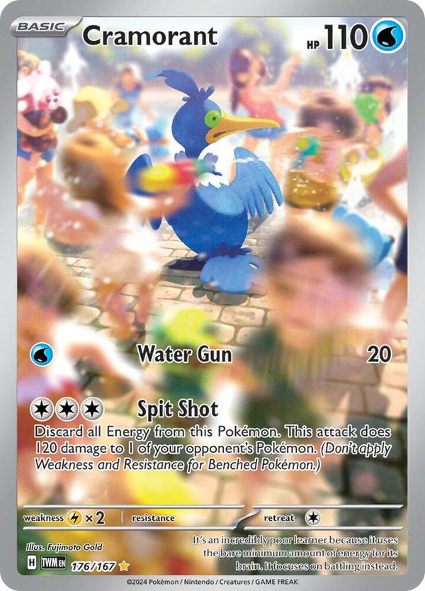 Cramorant - 176/167 | Twilight Masquerade | Pokémon Singles – Saudi TCG