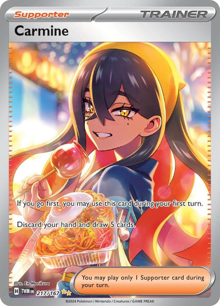 Carmine - 217/167 | Twilight Masquerade | Pokémon Singles – Saudi TCG