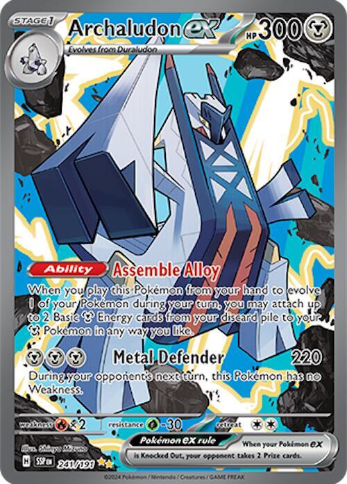 Archaludon ex - 241/191 - Surging Sparks