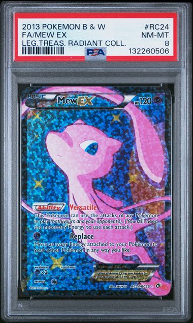 Mew EX FA RC24 PSA 8