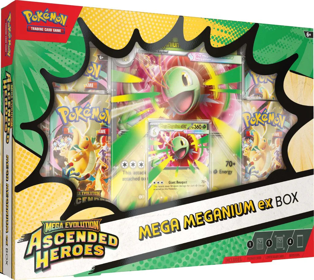 Pokémon TCG: Mega Evolution—Ascended Heroes ex Box