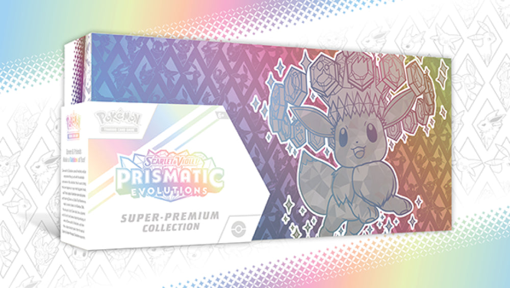 Pokemon TCG: Scarlet & Violet Prismatic Evolutions Super Premium Collection