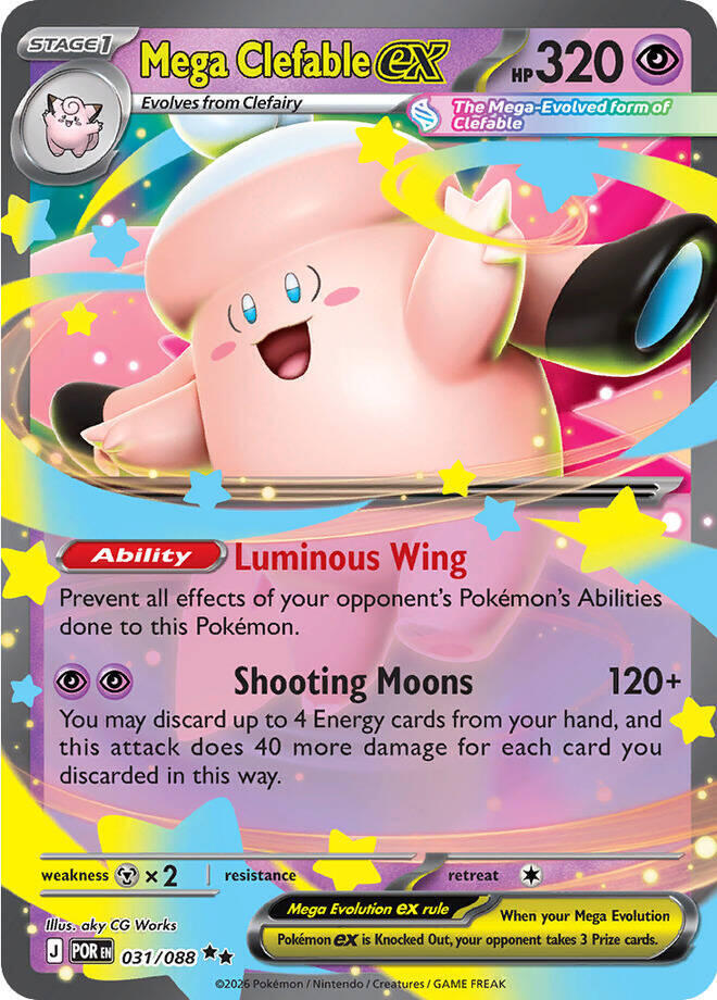 Mega Clefable ex 82
