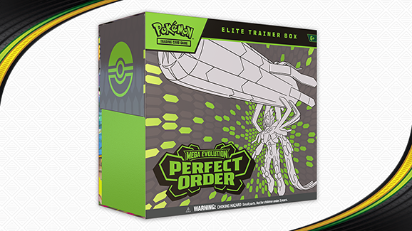 [PREORDER] Pokémon TCG: Mega Evolution—Perfect Order Elite Trainer Box