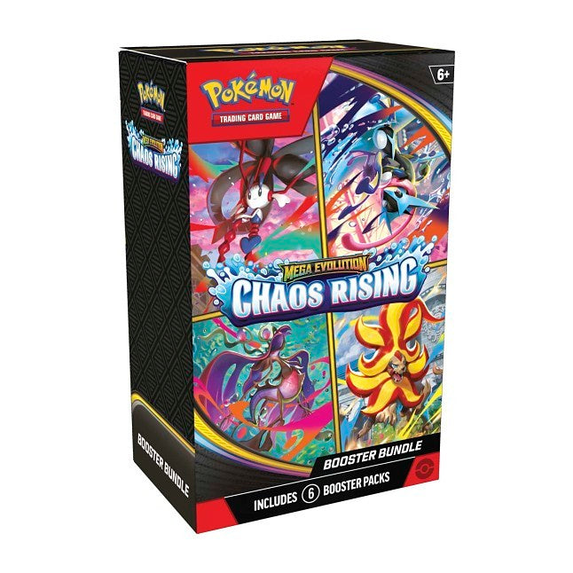 [PREORDER] Pokémon TCG: Mega Evolution-Chaos Rising Booster Bundle