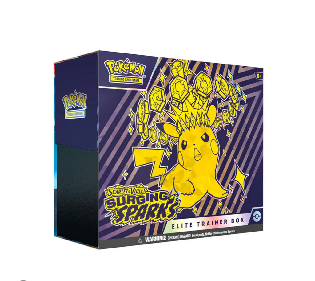 Pokemon TCG: Scarlet & Violet- Surging Sparks Elite Trainer Box