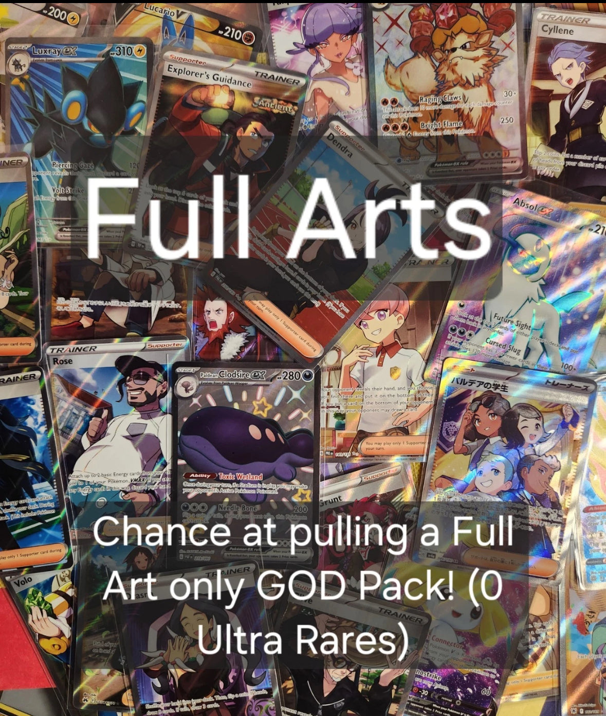 Pokémon TCG: Poke Stop Café Mystery God Pack - 10 Ultra Rares or Better