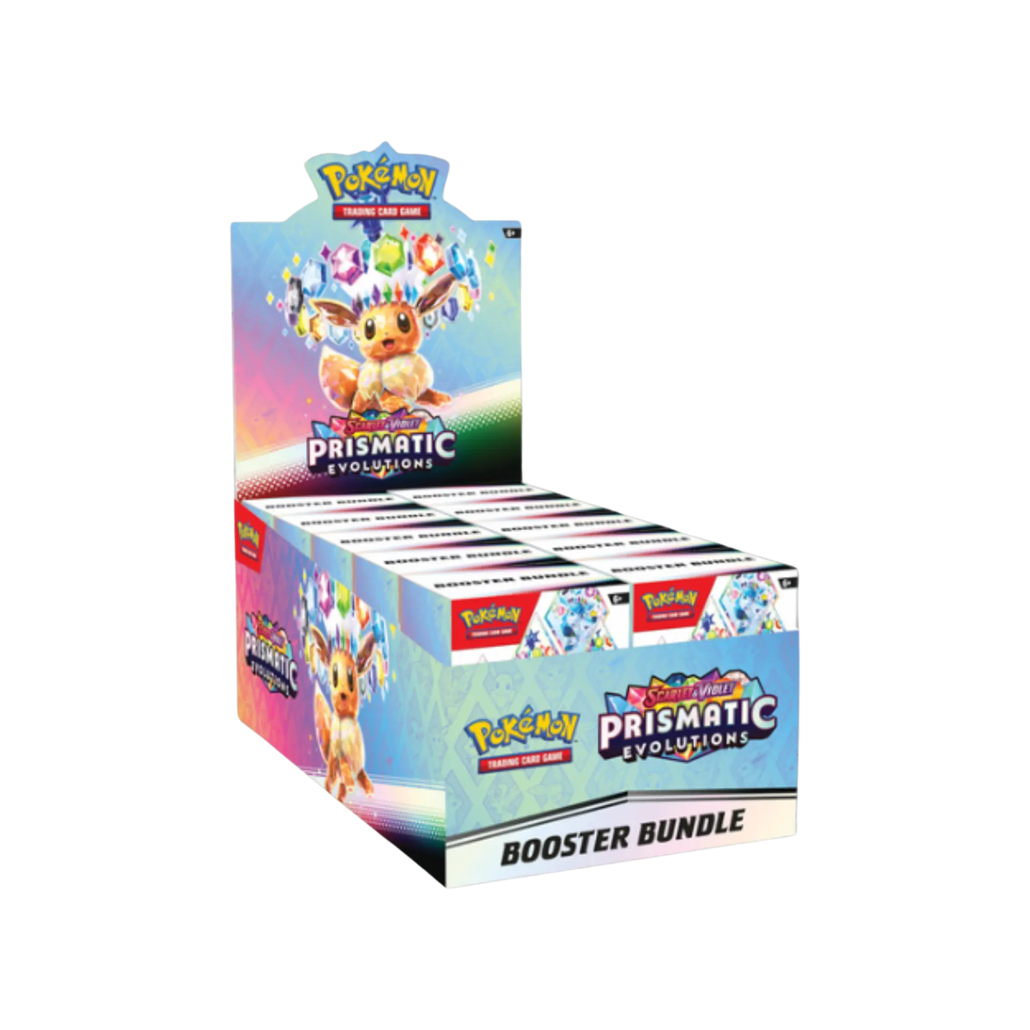 Pokémon TCG: Scarlet & Violet — Prismatic Evolutions Booster Bundle Sealed Display