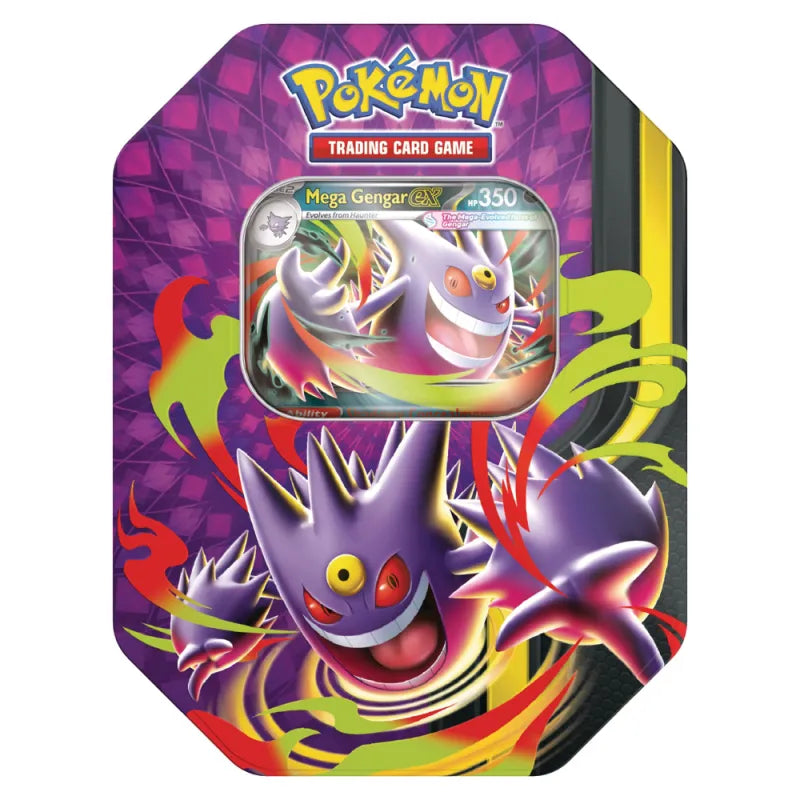 Pokèmon TCG: Mega Moonlit Tin [Mega Clefable/Mega Gengar]