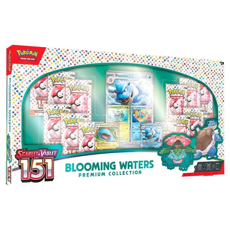 Pokemon TCC: Scarlet & Violet - 151 - Blooming Waters Premium Collection