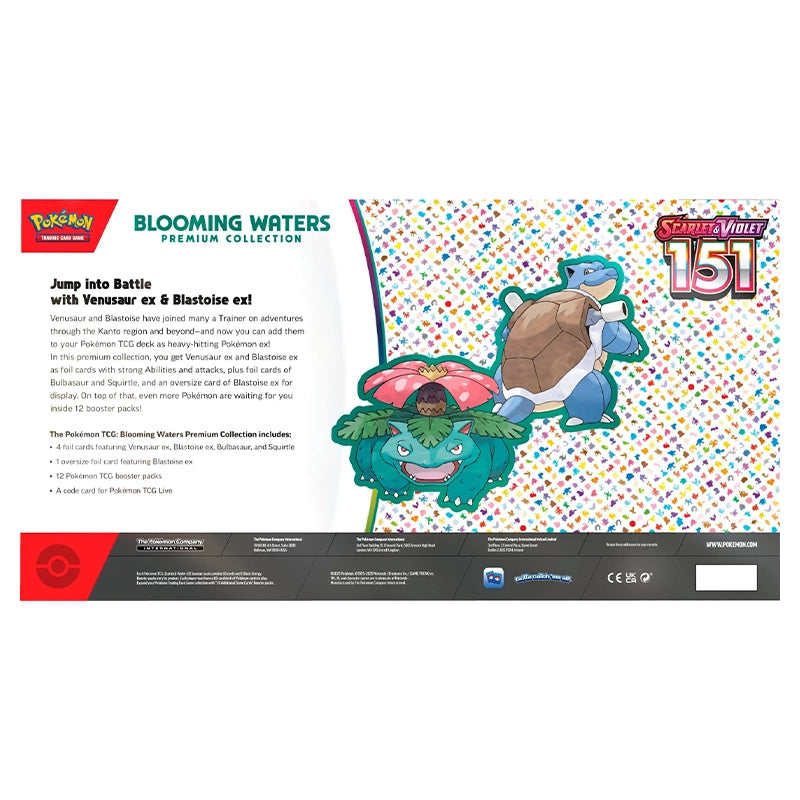 Pokemon TCC: Scarlet & Violet - 151 - Blooming Waters Premium Collection