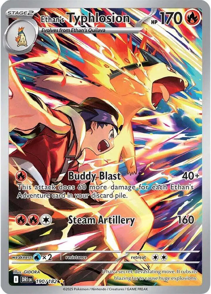 Ethan’s Typhlosion IR 190/182