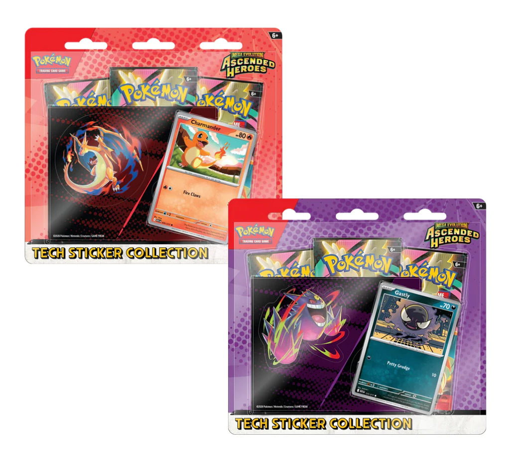 Pokemon TCG: Mega Evolution—Ascended Heroes Tech Sticker Collection