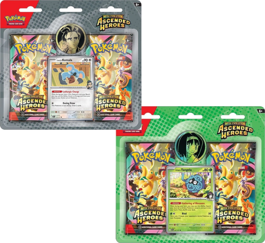 Pokemon TCG: Mega Evolution—Ascended Heroes 2-pack Blister
