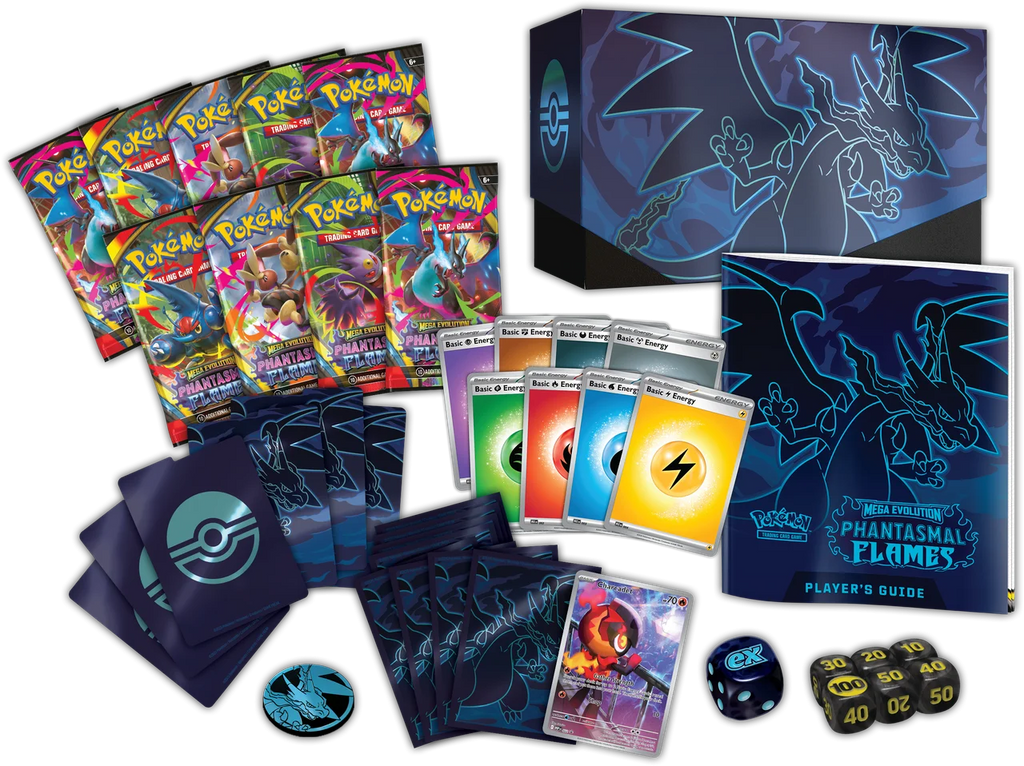 Pokemon TCG: Mega Evolution - Phantasmal Flames Elite Trainer Box