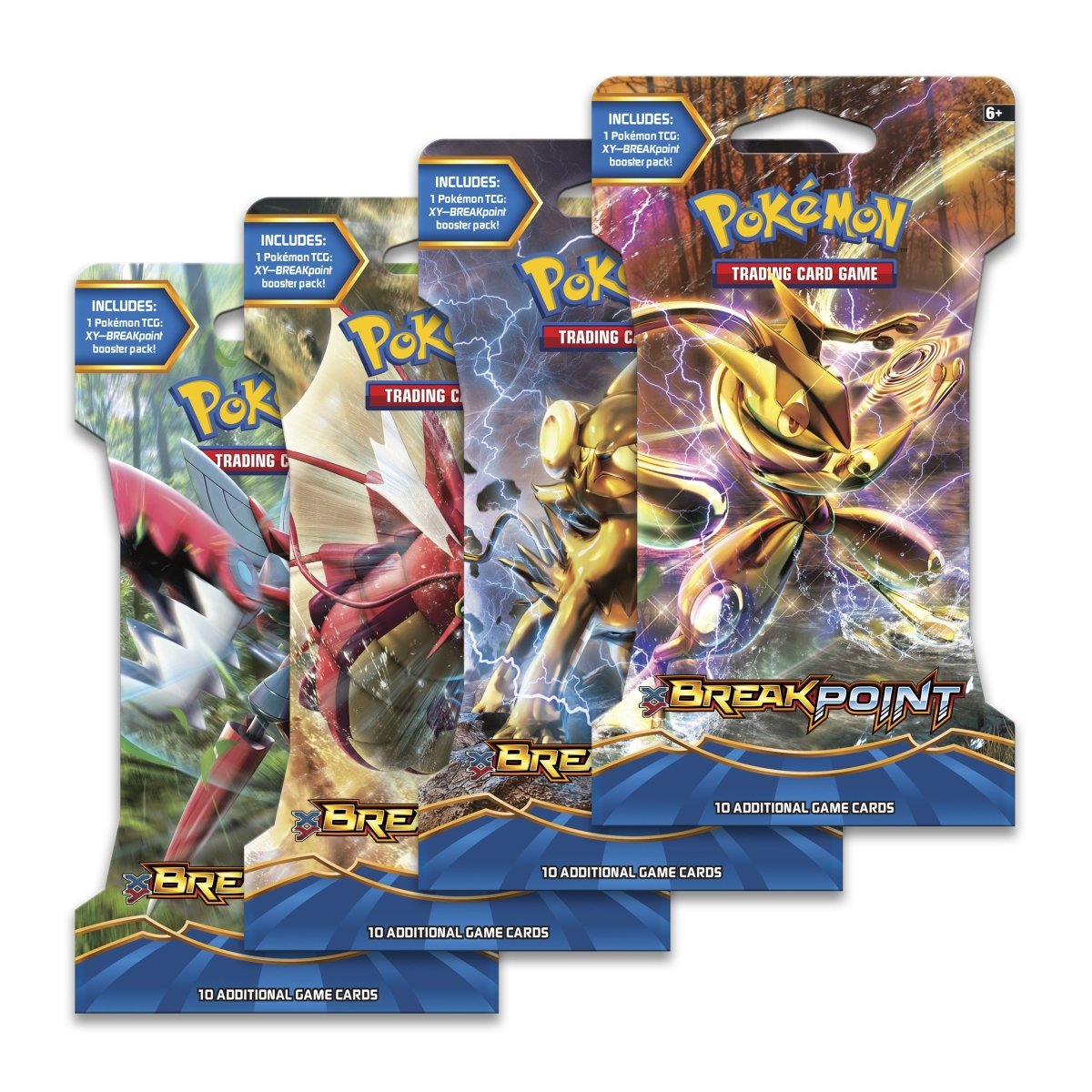 Pokémon TCG: XY-BREAKpoint Sleeved Booster Pack (One at Random)