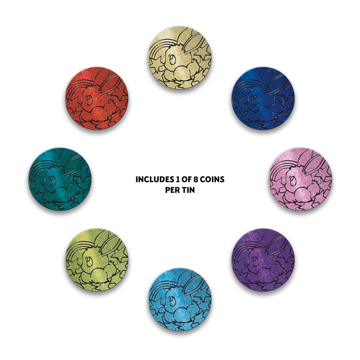 Pokémon TCG: Scarlet & Violet-Prismatic Evolutions Mini Tin Display (8 Tins)