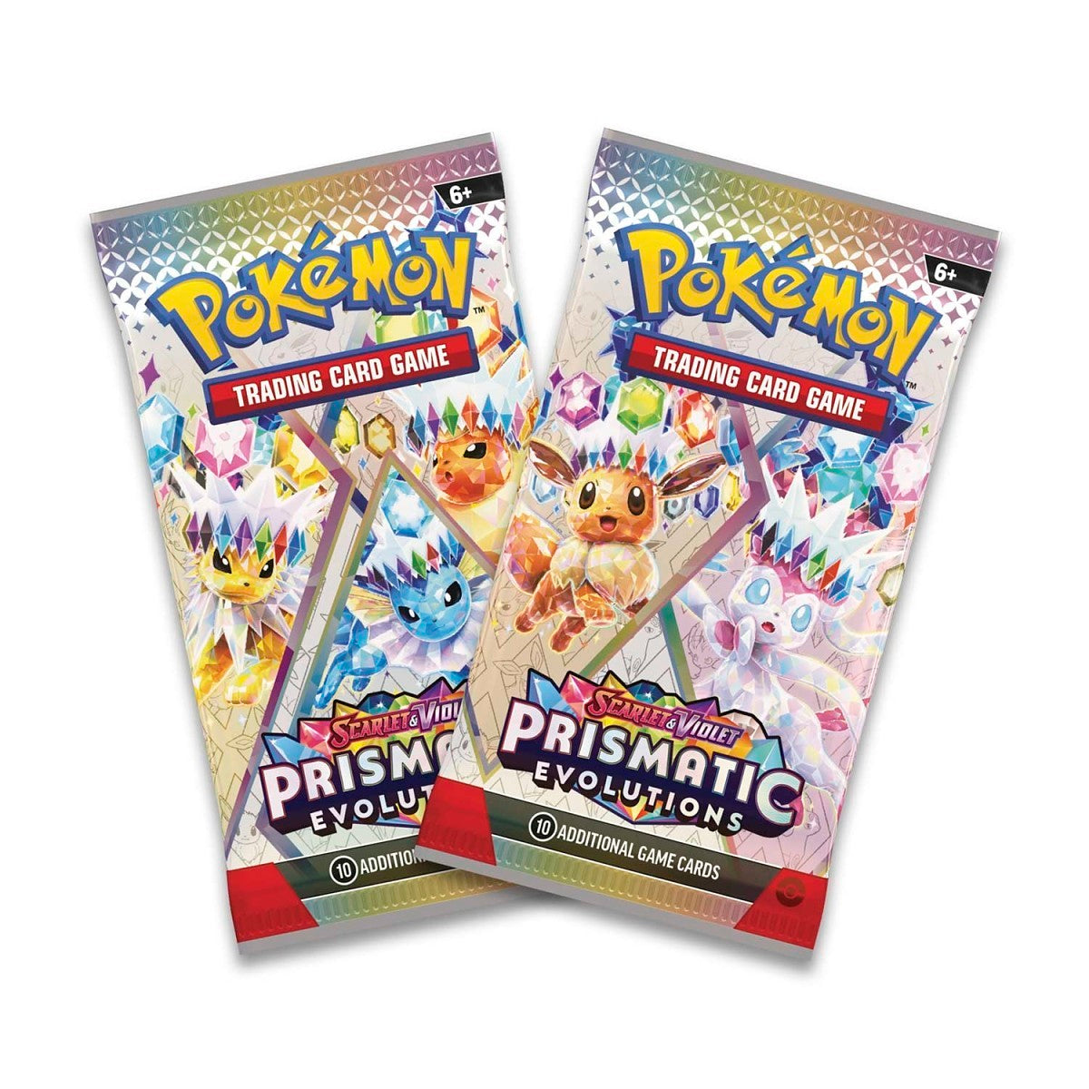 Pokémon TCG: Scarlet & Violet-Prismatic Evolutions Mini Tin Display (8 Tins)