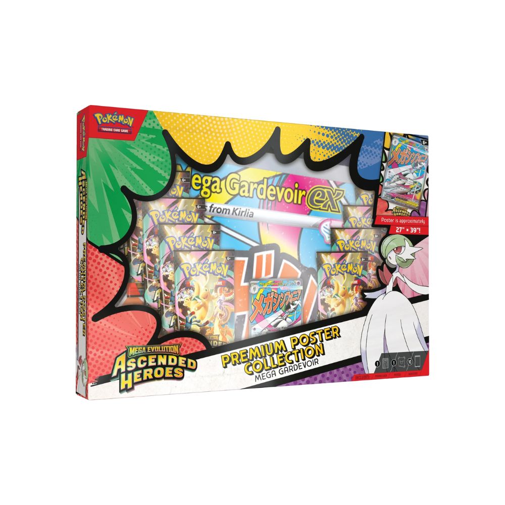 Pokémon TCG: Mega Evolution—Ascended Heroes Premium Poster Collection [Mega Lucario/Mega Gardevoir]