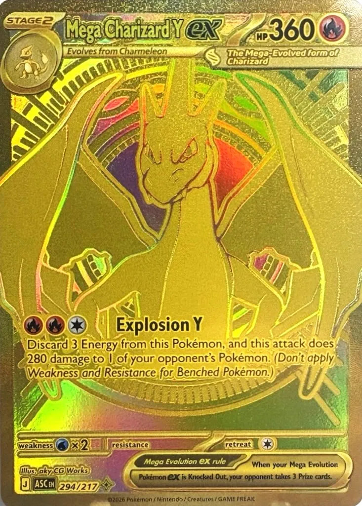 Mega Charizard Y ex HR 294/217