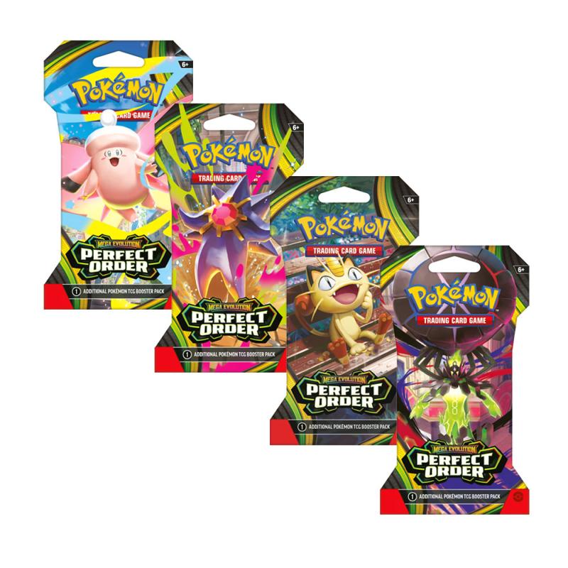 [PREORDER] Pokémon TCG: Mega Evolution— Perfect Order Sleeved Pack (One at Random)