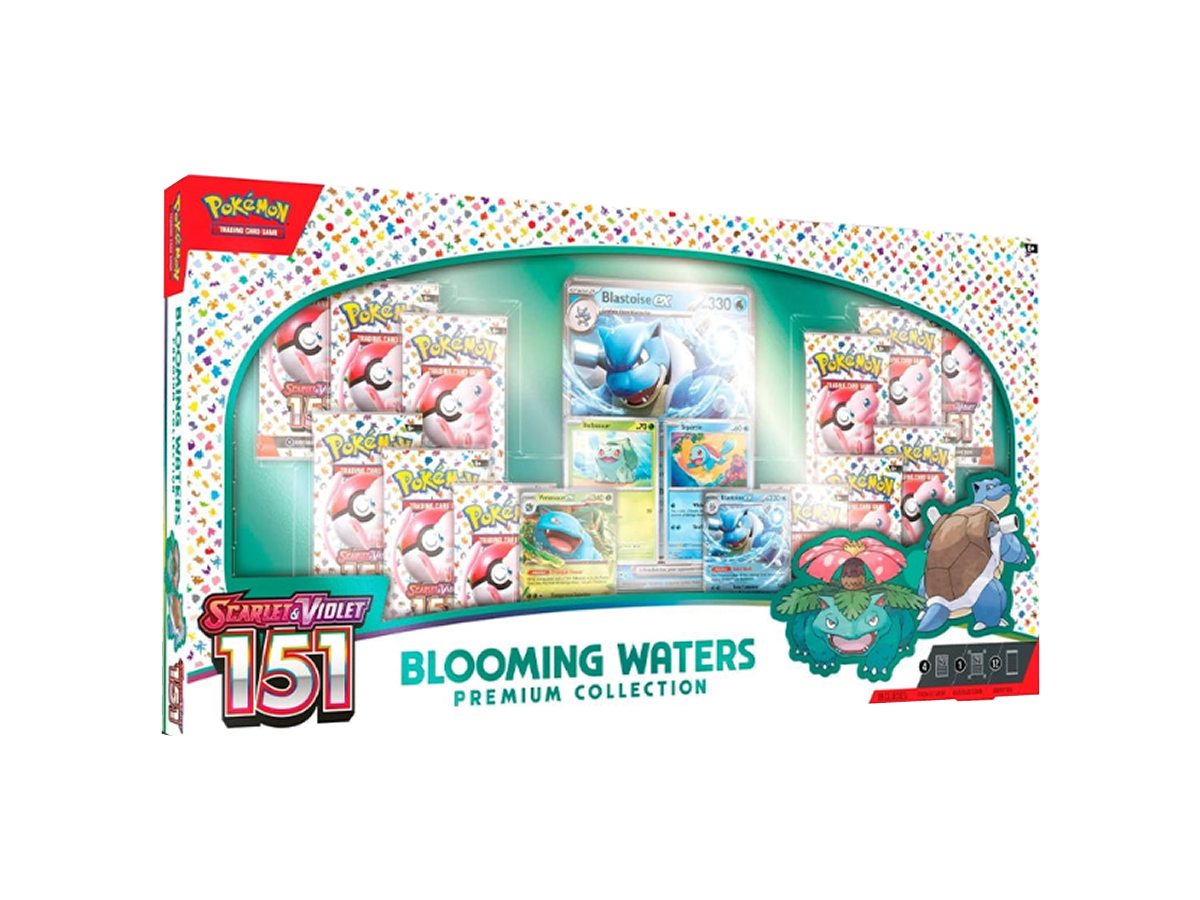 Pokemon TCC: Scarlet & Violet - 151 - Blooming Waters Premium Collection
