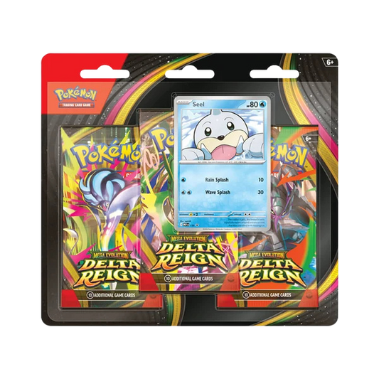 [Preorder] Pokémon TCG: Mega Evolution — Delta Reign 3-pack Blister